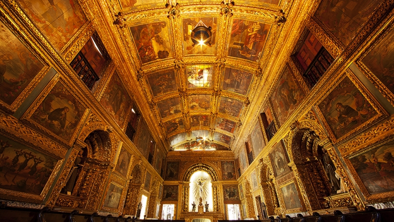 Convento de Santo Antônio, local da antiga congregação inglesa