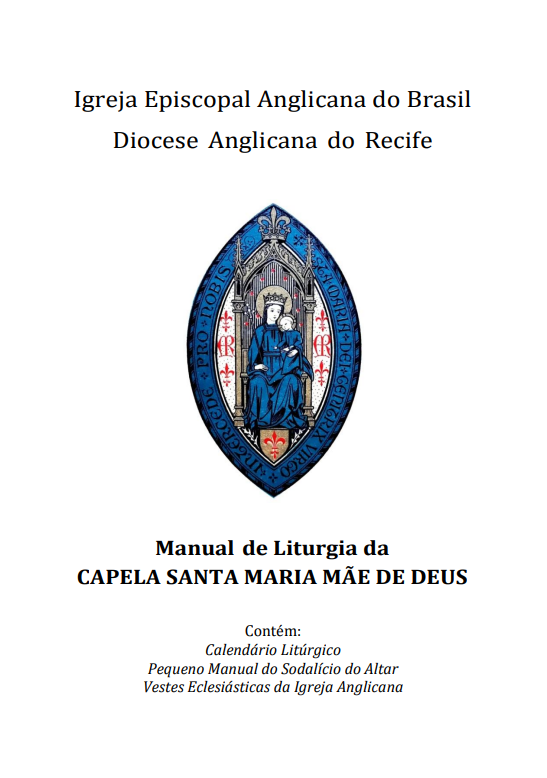 Capa do Manual de Liturgia da Capela dos Ingleses